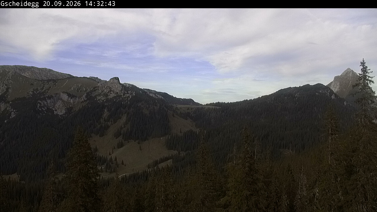 Blick auf Hochtorgruppe bis Lugauer
