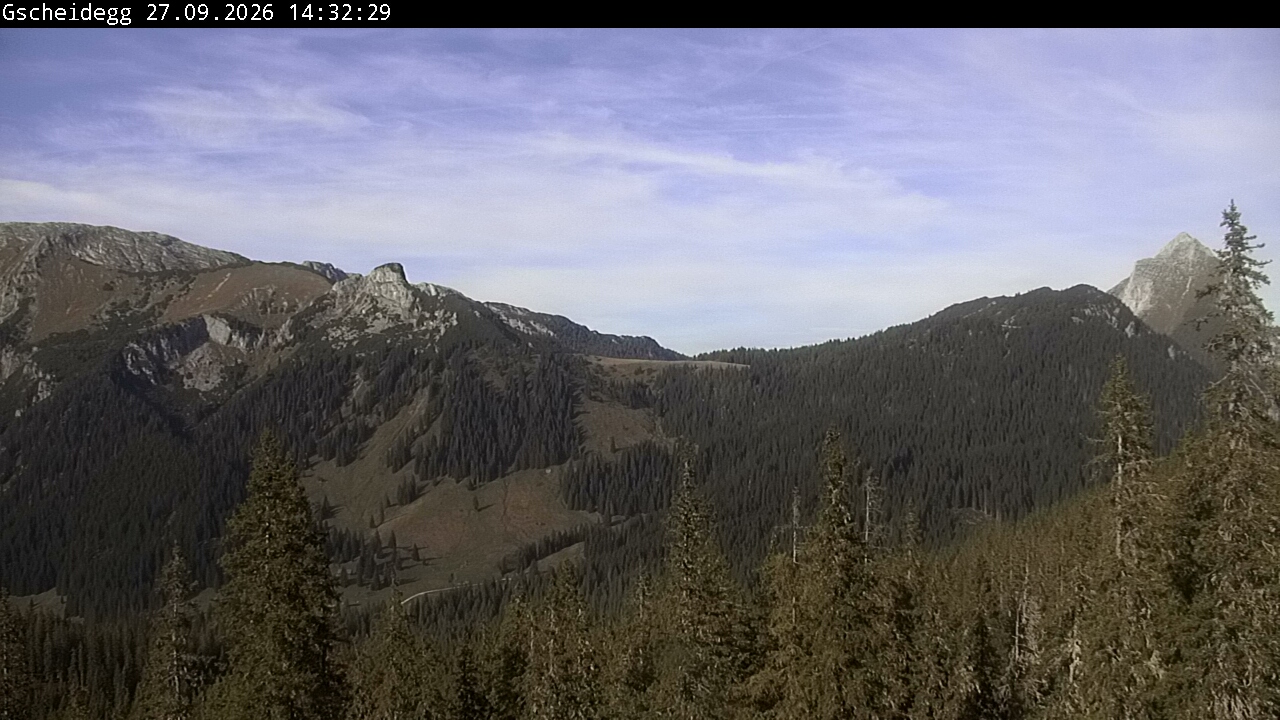 Blick auf Hochtorgruppe bis Lugauer