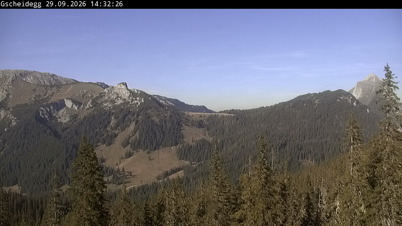 Blick auf Hochtorgruppe bis Lugauer