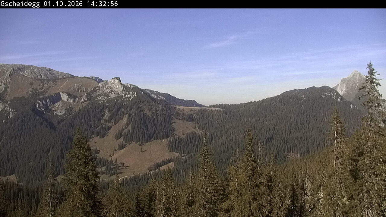 Blick auf Hochtorgruppe bis Lugauer