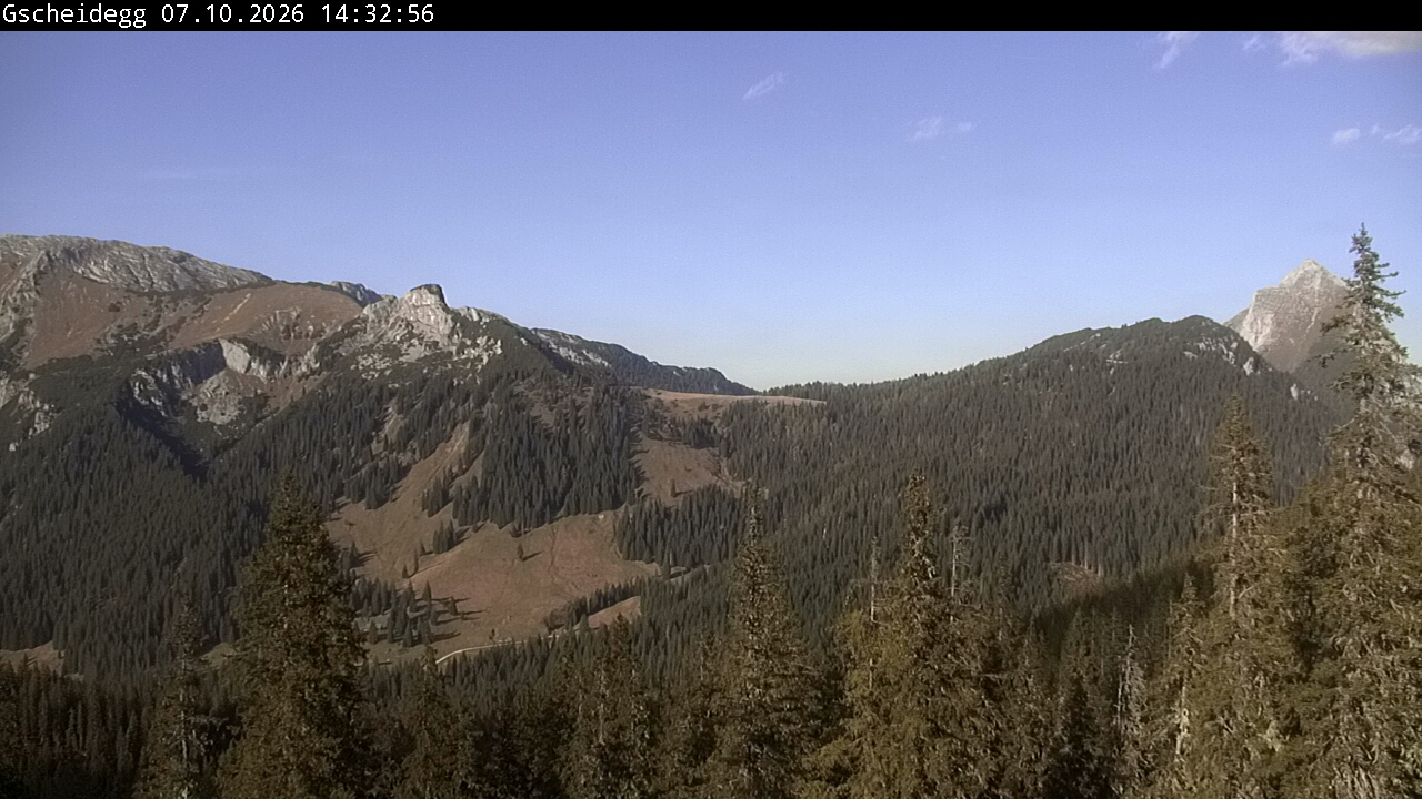 Blick auf Hochtorgruppe bis Lugauer