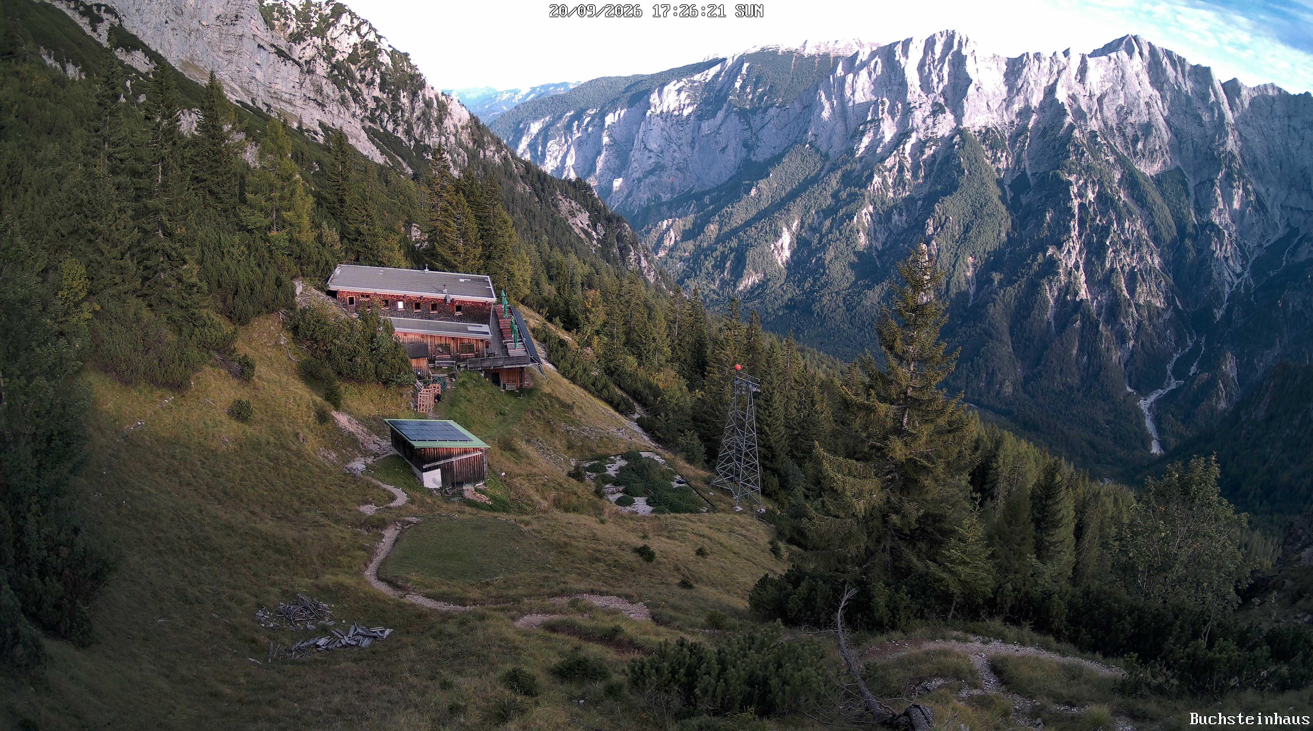 Blick nach Südost im Nationalpark Gesäuse
